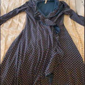 Matilda Jane long sleeve wrap dress size Medium